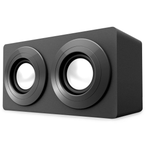 Polaroid PBT3005BK Portable Stereo Bluetooth Wireless Mini Box Speaker - Black