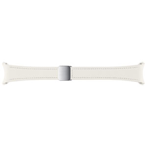 Samsung D-Buckle Vegan Leather Strap for Galaxy Watch - Small/Medium - Cream