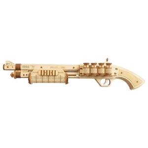 DIY Wood Craft Building Kit Guns Firearm - Shotgun 3D Model Wooden Puzzle (170 Pieces) Arts & Craft Set
