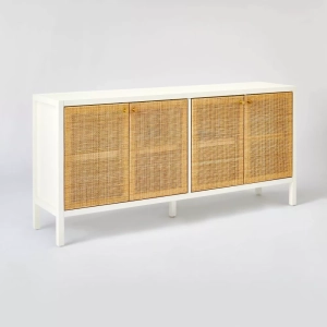 Springville Caned Door TV Stand
