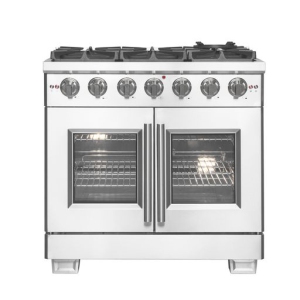 Forno Capriasca 36-inch Freestanding French Door Gas Range
