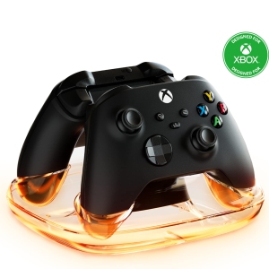 Dual Charging Dock for Xbox Wireless Controllers, Xbox Charging Station with Magnetic Secure Charging for Xbox Series X|S & Xbox One Controller