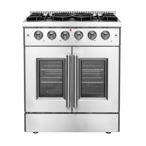 Forno Galiano 30-inch Freestanding French Door Gas Range