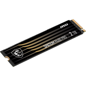 MSI SPATIUM M480 PRO PCIe 4.0 NVMe M.2 2TB Internal Gaming