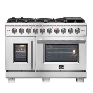 Forno Capriasca 48-inch Freestanding French Door Gas Range