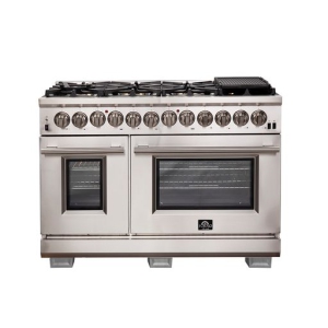 Forno Capriasca 48-inch Freestanding Dual Fuel Range