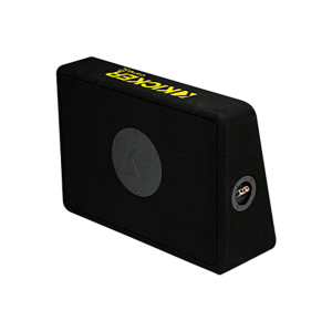 Kicker 44TCWC102 CompC 10-inch (25cm) Sub in Thin Profile Enclosure, 2-Ohm, RoHS Compliant