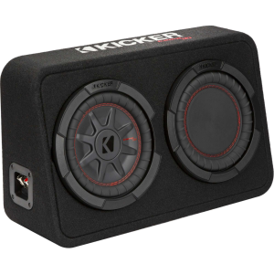 Kicker 48TCWRT82 CompRT 8"(20cm) subwoofer in thin profile encl, 2ohm, RoHS Compliant