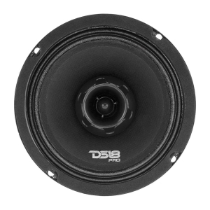 DS18 PRO-ZT6 450 Watts Max Power 4 Ohm 6.5" 2 Way Midrange Stereo Car Audio Speakers