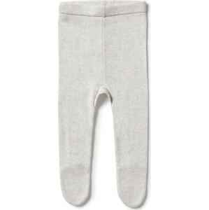 Wilson + Frenchy Knitted Legging Sand Melange - The Infant Boutique