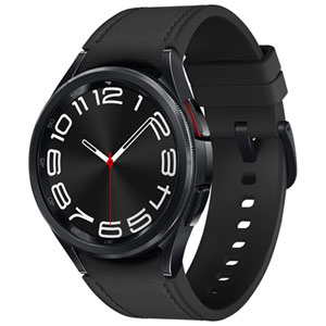 TELUS Samsung Galaxy Watch6 Classic 43mm LTE + GPS + Wi-Fi Smartwatch - Black - Monthly Financing