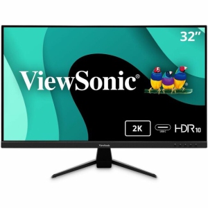 ViewSonic VX3267U-2K 32" 1440p IPS Monitor with 65W USB C, HDMI, DP, and HDR10 (VX3267U2K)