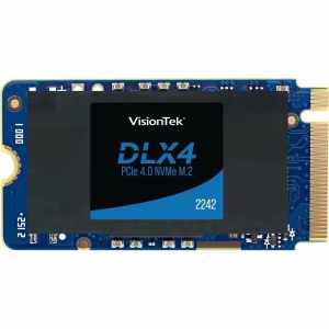 VisionTek DLX4 512GB PCI Express NVMe 4.0 x4 Internal Solid State Drive - (901561)