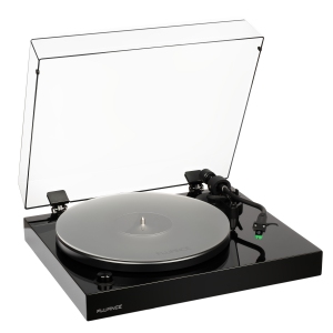 Fluance High Fidelity Vinyl Turntable Record Player, Audio Technica VM95E, Anti-Resonant Platter, Acrylic Mat, Preamp