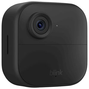 Blink Outdoor 4 Wire-Free 1080p Full HD Add-On IP Security Camera - Black