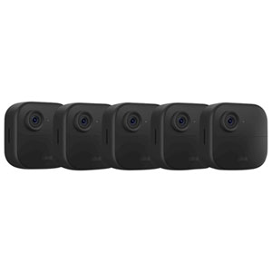 Blink Outdoor 4 Wire-Free 1080p Full HD IP Security Camera System - 5 Pack - Black