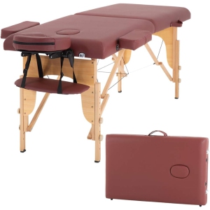 Massage Table Massage Bed Spa Bed 84 Inches Long Portable 4 Folding W/Carry Case Table Heigh Adjustable Salon Bed Face Cradle Bed