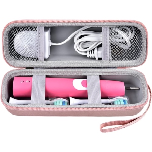 Case Compatible with Philips for Sonicare for ProtectiveClean 4100 5100 6100 6500 7500 Rechargeable Electric Toothbrush.Travel Holder Fits for Oral-B 7500 9600 9300 Pro 1000