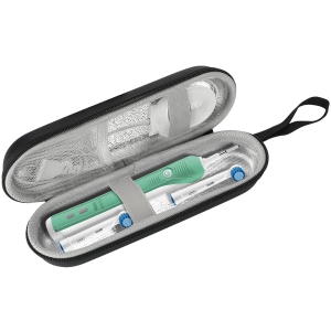 Electric Toothbrush Hard Travel Case Compatible with Oral-B Pro 1000 8000, Philips Sonicare 1100 5100 6100, Carrying Bag Carrier for Battery Power Rechargeable Toothbrush
