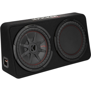 Kicker 48TCWRT122 CompRT 12"(30cm) subwoofer in thin profile encl, 2ohm, RoHS Compliant