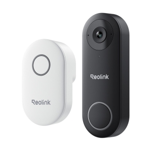 Reolink Video Doorbell WiFi, Smart 2K+ Wired WiFi Video Doorbell with Chime, Person Detection, Front Door Security Camera, No Subscription Fee