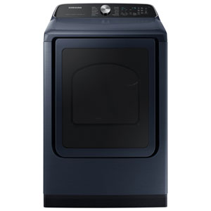 Samsung 7.4 Cu. Ft. Electric Dryer with Moisture Sensing, Steam Sanitize+, Energy Star & SmartThings (DVE54CG7155DAC) - Navy