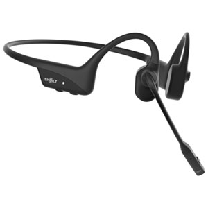 Shokz OpenComm 2UC Bone Conduction Bluetooth Headset - Black