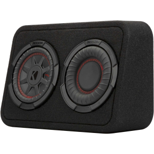 Kicker 48TCWRT672 CompRT 6.75"(165mm) subwoofer in thin profile encl, 2ohm, RoHS Compliant