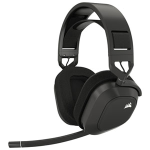 Corsair HS80 Max Wireless Gaming Headset for PC / PS4 / PS5 / Nintendo Switch - Steel Grey