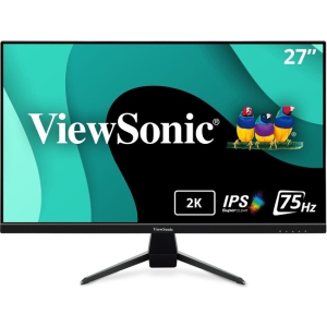 ViewSonic VX2767U-2K 27" 2K QHD Thin-Bezel IPS Monitor with USB-C, HDMI, and DisplayPort (VX2767U-2K)