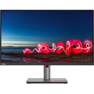 Lenovo 27" QHD 60Hz IPS LED Moniteur (63A3GAR1US) - Corbeau Noir