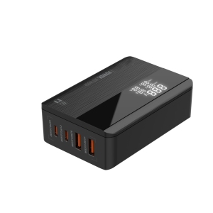 axGear 65W USB-C USB Type C Fast Charger Wall Plug PD QC 3.0 Adapter Quick Charging 4 Port