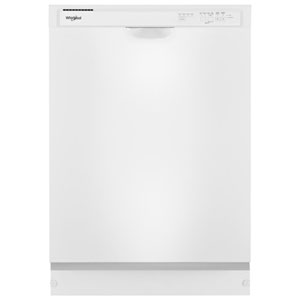 Whirlpool 24" 57dB Front-Control Heated Dry Dishwasher ENERGY STAR (WDF341PAPW) - White