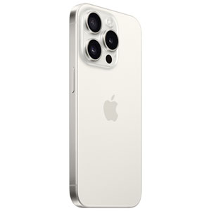 Fido Apple iPhone 15 Pro 128GB - White Titanium - Monthly