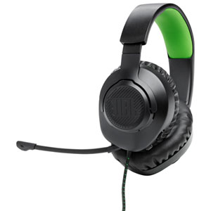 JBL Quantum 100X Gaming Headset for Xbox Series X|S / Xbox One / PC - Black/Green