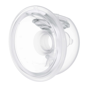 Momcozy Full Set Collector Cup Only Compatible with Momcozy S9 Pro/S12 Pro. Original S9 Pro/S12 Pro Breast Pump Replacement Accessories (180ml, with Double-Sealed Flange 24mm)