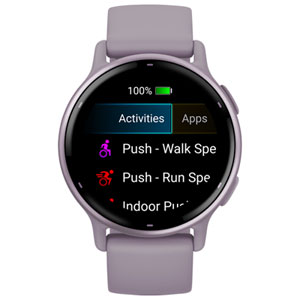 Garmin vívoactive 5 Active AMOLED 42mm Bluetooth Fitness GPS Smartwatch - Orchid