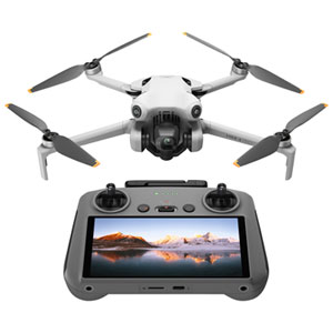 DJI Mini 4 Pro Quadcopter Drone & Remote Control with Built-in Screen