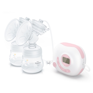 Little Martin's Electric Double Breast Pump With Rechargeable Battery (Pink)