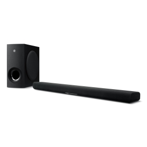 Yamaha - SR-B40ABL DOLBY ATMOS® Sound Bar with Wireless Subwoofer - Black