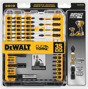 DEWALT Impact Driver Bit Set, 35-Piece (DWA2NGFT35IR)