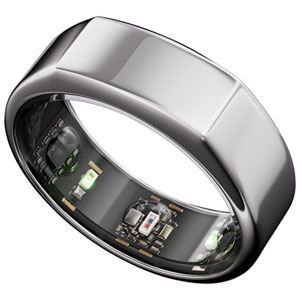 Oura Ring Gen3 - Heritage - Size 10 - Silver | Best Buy Canada