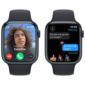 Apple Watch Series 9 (GPS + Cellular) 45mm Midnight Aluminium Case