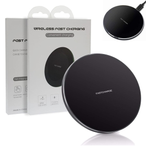 SuperShield 15w Qi Wireless Fast Charger Charging Pad Dock for Samsung Android Cell Phone iPhone 15 14 13 12 11