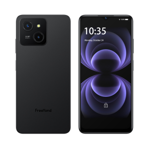 FreeYond M5A Smartphone, FHD+6.6" Display, 256G-Black-Unlocked