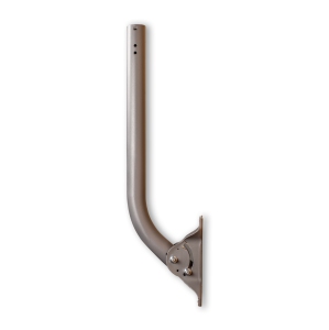 SatelliteSale Universal J Pipe Roof Antenna Mount 1-5/8″ Diameter Compatible with DISH Network Satellite Dishes 22 inches Long