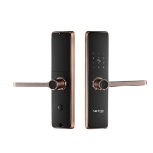 DALTON SMART LOCKS Smart Lock Bluetooth Keypad Deadbolt Google Home Alexa Copper Finish
