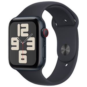 Rogers Apple Watch SE (GPS + Cellular) 44mm Midnight Aluminum Case w/Midnight Sport Band - M/L - Monthly Financing