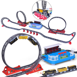 Fun Little Toys F-532 78 Pcs The Train On Track To The Ancient Era