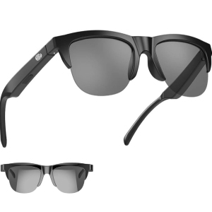 TUTT F6 Bluetooth Smart Sunglasses | Microphone | TR90 Frame | HD UV Protection Wireless Call & Music | Anti Blue Ray | Touch Control | Blue Ray Test Kit | Gift for Men Women